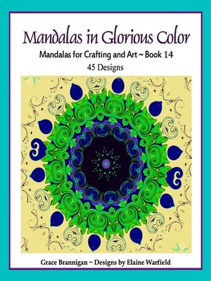 cover image of Mandalas in Glorious Color Book 14
